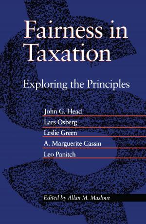 Cover of the book Fairness in Taxation by D.J. Daly, S. Globerman