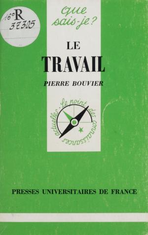 Cover of the book Le Travail by Dominique Lecourt