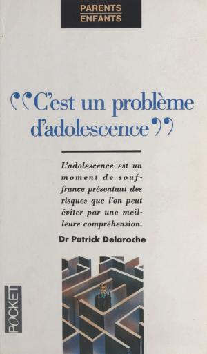 Cover of the book C'est un problème d'adolescence by Charles Dantzig