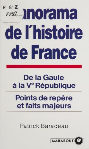 Cover of the book Panorama de l'histoire de France by Jean-François Guédon, Louis Promeyrat
