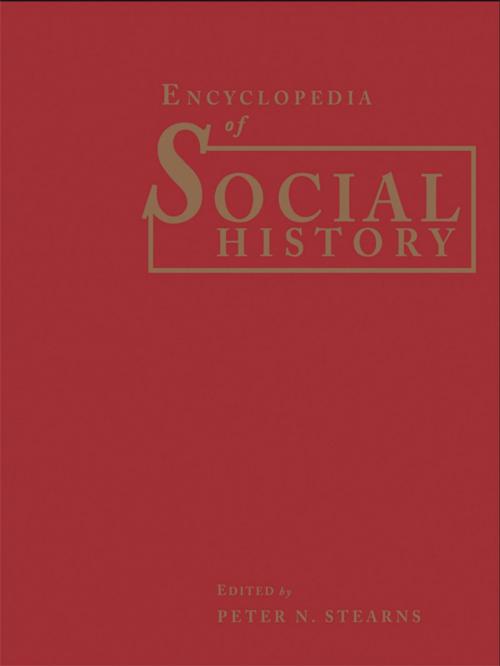 Cover of the book Encyclopedia of Social History by , Taylor and Francis