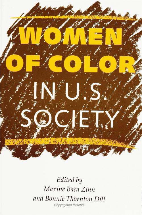 Cover of the book Women of Color in U.S. Society by Maxine Baca Zinn, Temple University Press