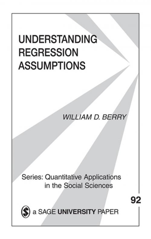 Cover of the book Understanding Regression Assumptions by Dr. William D. Berry, SAGE Publications