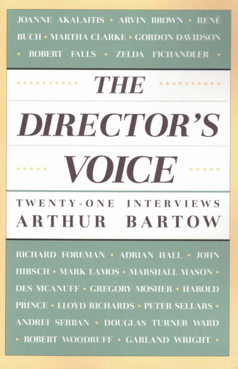 Big bigCover of The Director's Voice