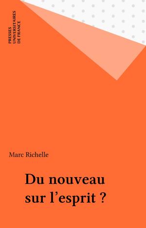 Cover of the book Du nouveau sur l'esprit ? by Patrick Mosconi