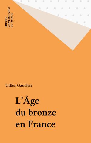 Cover of the book L'Âge du bronze en France by Philippe Masson