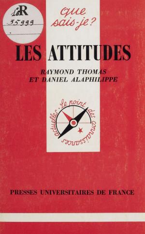 Cover of the book Les Attitudes by Gérard Pouchain