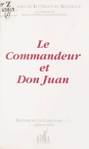 Cover of the book Le commandeur et Don Juan by Jean-Pierre Perrin