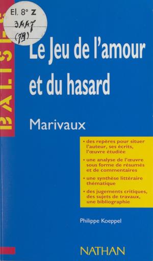 Cover of the book Le jeu de l'amour et du hasard by Yves Charrier, Jacques Ellul, Jacques-Pierre Amette