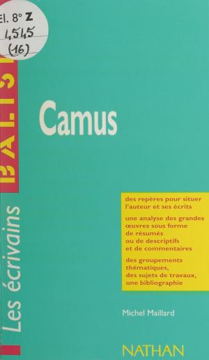 Cover of the book Camus by Thierry Albernhe