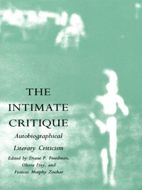 Cover of the book The Intimate Critique by , Duke University Press