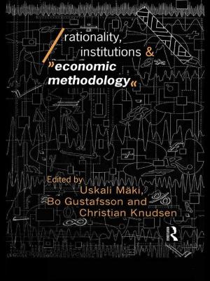 Cover of the book Rationality, Institutions and Economic Methodology by the late Pierre Geissmann, Claudine Geissmann