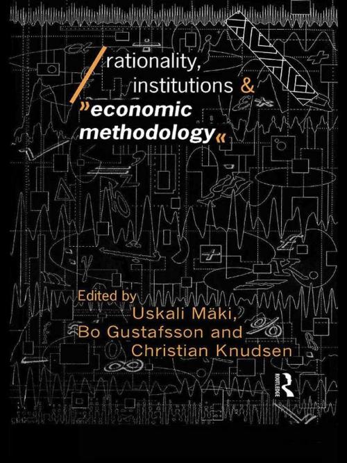 Cover of the book Rationality, Institutions and Economic Methodology by , Taylor and Francis