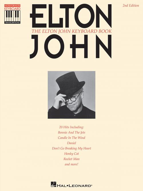 Cover of the book The Elton John Keyboard Book (Songbook) by Elton John, Hal Leonard