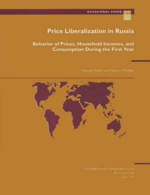 Book cover of Price Liberalization in Russia: Behavior of Prices, Household Incomes, and Consumption During the First Year