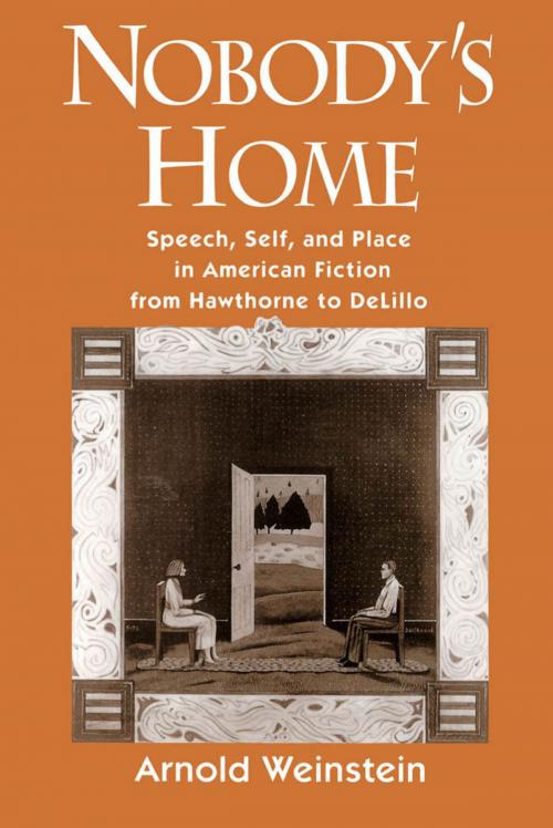 Cover of the book Nobody's Home by Arnold Weinstein, Oxford University Press