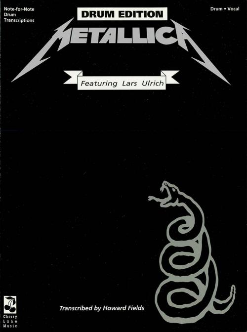 Cover of the book Metallica - Black (Drum Songbook) by Metallica, Cherry Lane Music