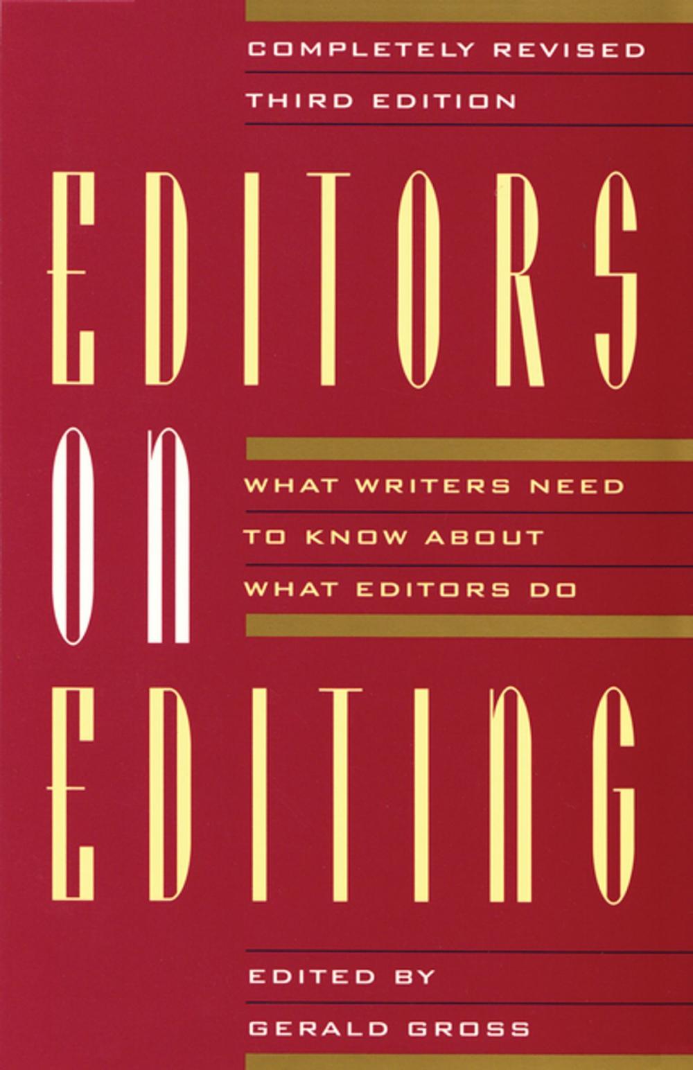 Big bigCover of Editors on Editing