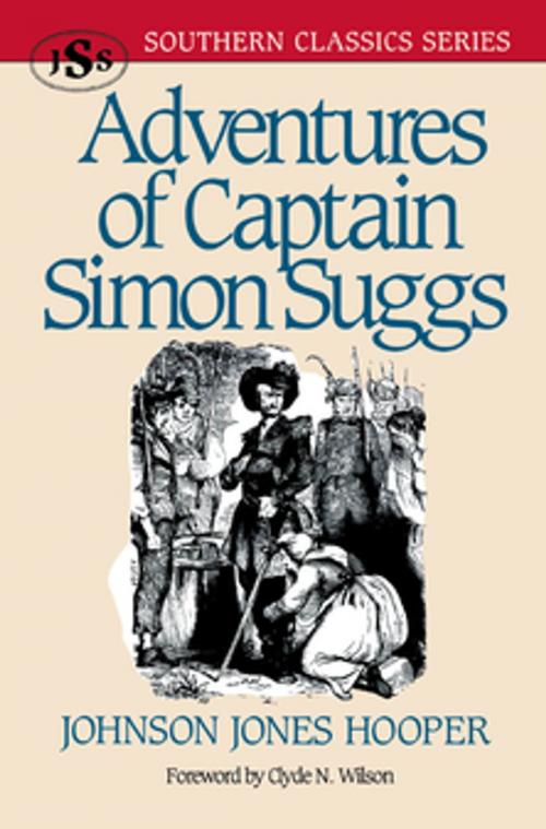 Cover of the book Adventures of Captain Simon Suggs by Johnson Jones Hooper, J.S. Sanders books