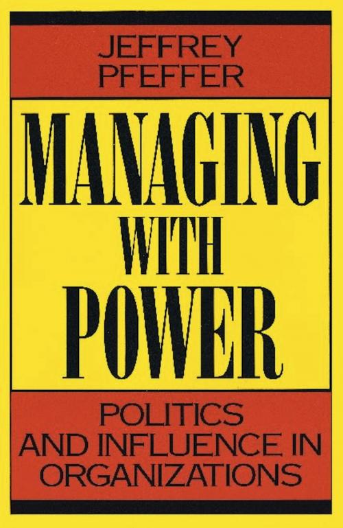 Cover of the book Managing With Power by Jeffrey Pfeffer, Harvard Business Review Press