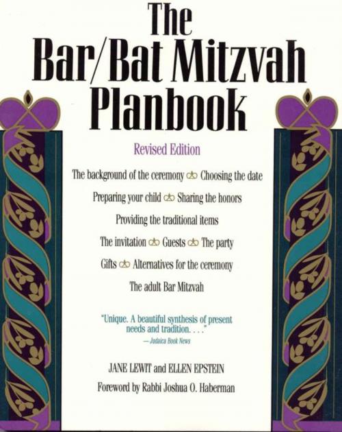 Cover of the book The Bar/Bat Mitzvah Planbook by Jane Lewit, Ellen Epstein, Scarborough House