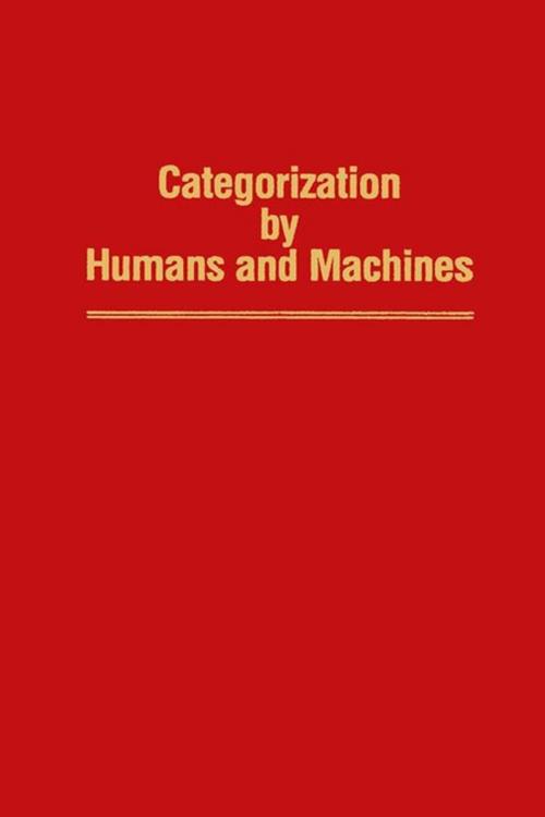 Cover of the book Categorization by Humans and Machines by Glenn V. Nakamura, Douglas L. Medin, Roman Taraban, Elsevier Science
