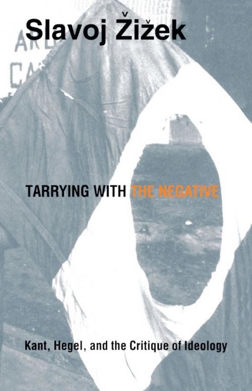 Cover of the book Tarrying with the Negative by Stanley Fish, Fredric Jameson, Slavoj Zizek, Duke University Press