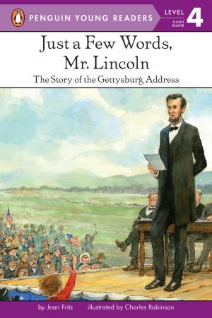 Book cover of Just a Few Words, Mr. Lincoln
