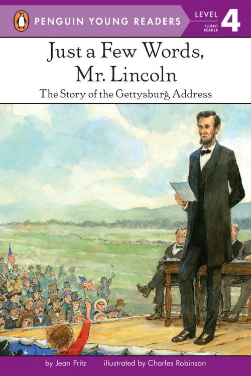 Cover of the book Just a Few Words, Mr. Lincoln by Jean Fritz, Penguin Young Readers Group