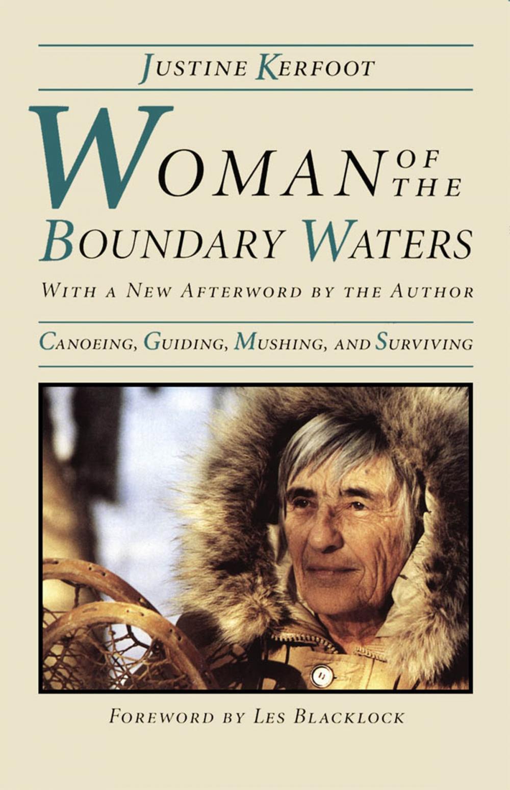 Big bigCover of Woman Of The Boundary Waters