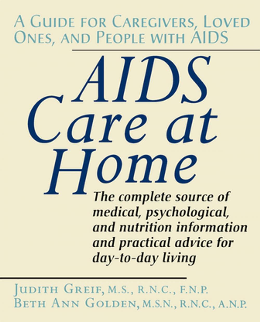 Big bigCover of AIDS Care at Home