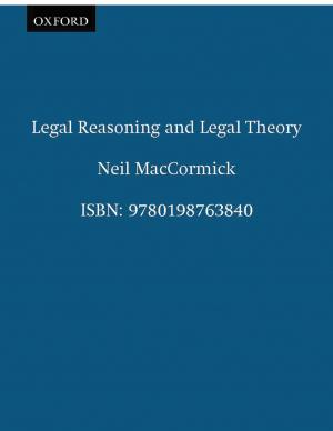 Cover of the book Legal Reasoning and Legal Theory by Neil Duxbury