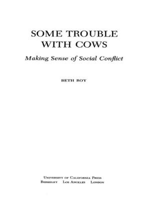 Book cover of Some Trouble with Cows