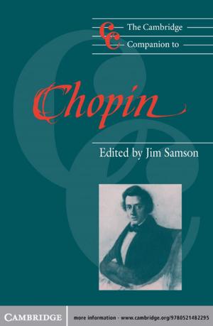 Cover of the book The Cambridge Companion to Chopin by Blaine Greteman