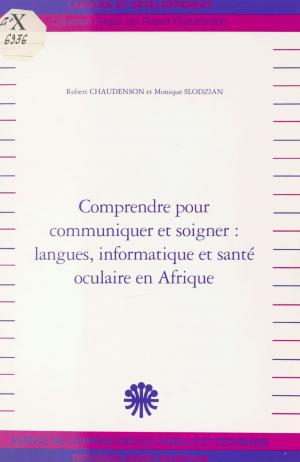 Cover of the book Comprendre pour communiquer et soigner, langues, informatique et santé oculaire en Afrique by Pierre Vinot