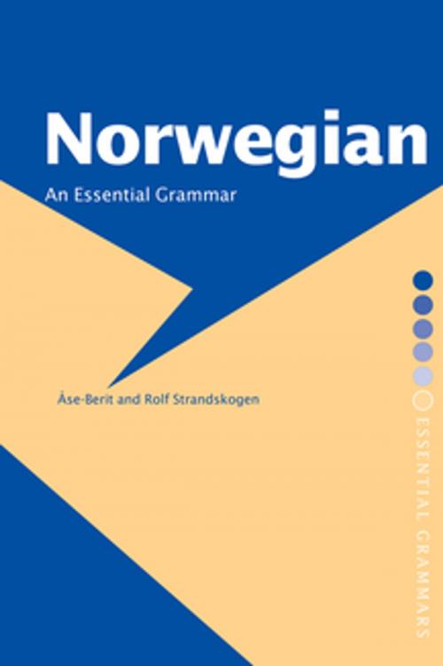 Cover of the book Norwegian: An Essential Grammar by ÅAse-Berit Strandskogen, Rolf Strandskogen, Taylor and Francis