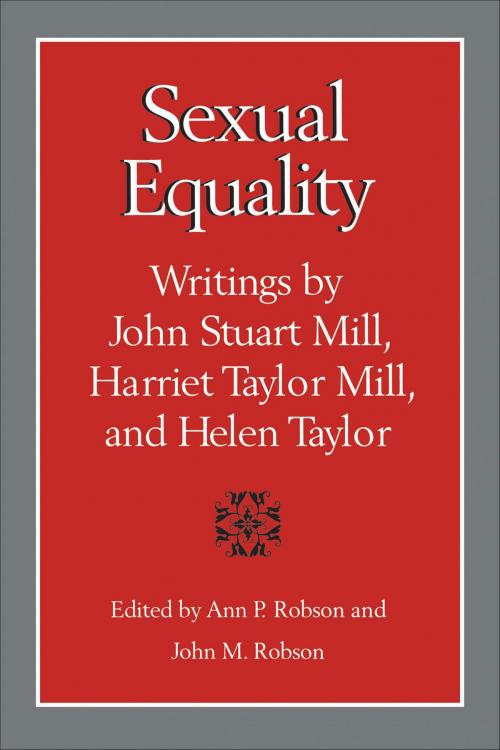 Cover of the book Sexual Equality by Ann P. Robson, University of Toronto Press, Scholarly Publishing Division
