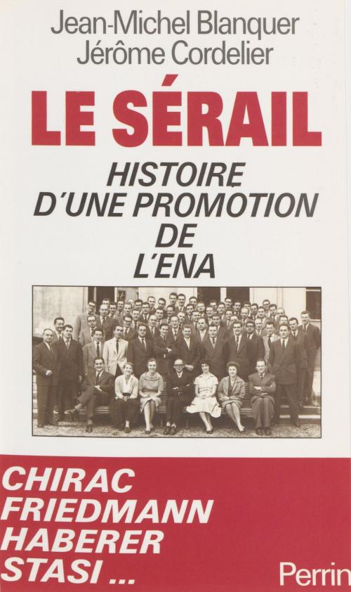 Cover of the book E.N.A. 1959 : histoire d'une promotion by Pierre Cordelier, Jean-Michel Blanquer, Perrin (réédition numérique FeniXX)