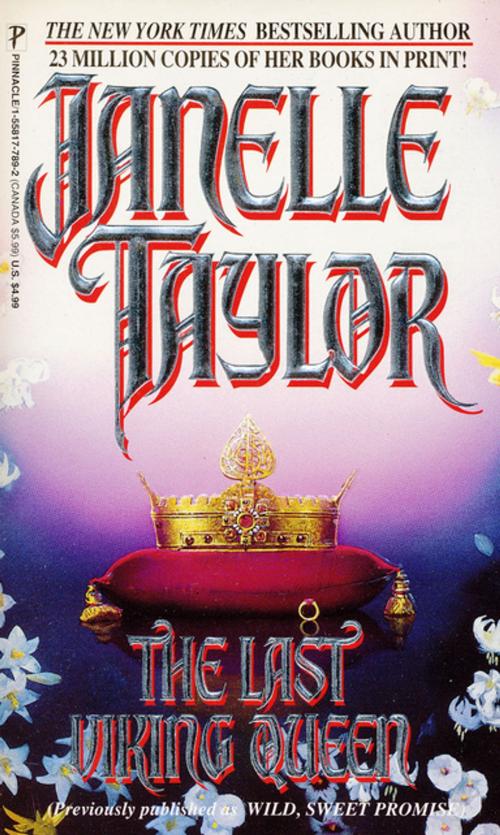 Cover of the book The Last Viking Queen by Janelle Taylor, Pinnacle Books