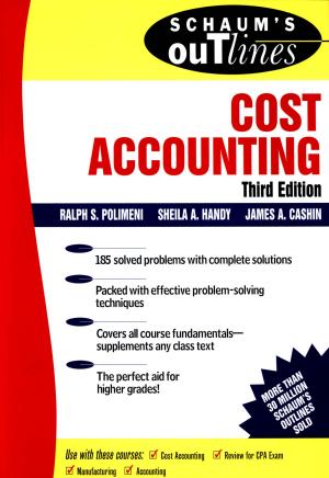 Book cover of Schaum's Outline of Cost Accounting, 3rd, Including 185 Solved Problems