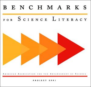 Book cover of Benchmarks for Science Literacy