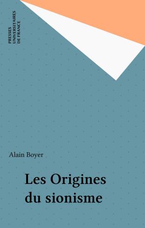 Cover of the book Les Origines du sionisme by Marc Richelle