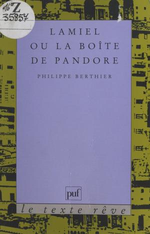 Cover of the book Lamiel ou La boîte de Pandore by François Duparc