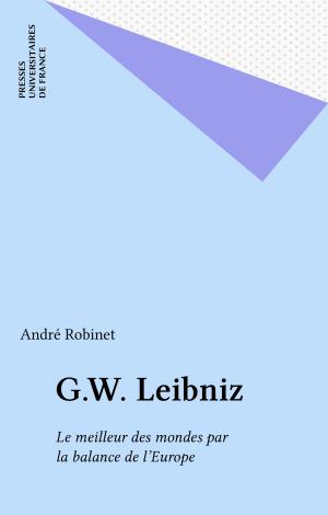 Cover of the book G.W. Leibniz by Samuel Lézé