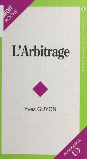 Cover of the book L'Arbitrage by Paul Morand