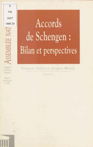 Cover of the book Accords de Schengen : Bilan et perspectives by Odon Vallet