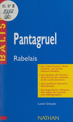 Cover of the book Pantagruel by Eliane Aubert