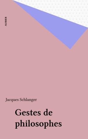 Cover of the book Gestes de philosophes by G Morris