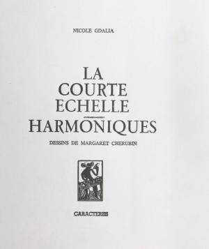 Cover of the book La courte échelle by Isabelle Joyaux-Gentot, Bruno Durocher