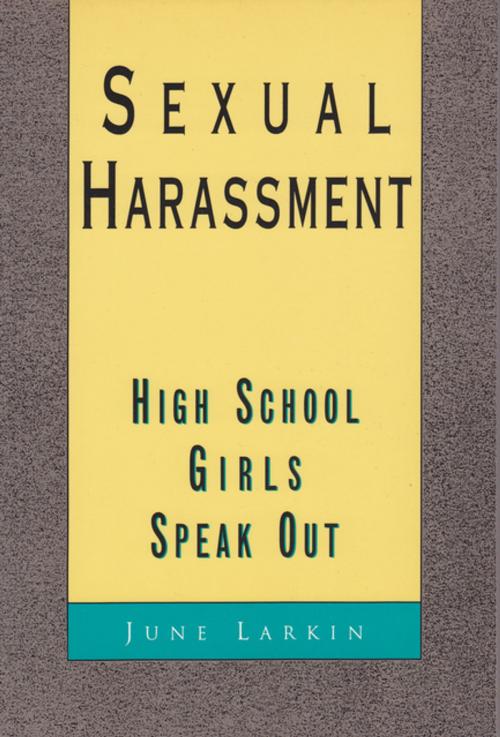 Cover of the book Sexual Harassment by June Larkin, Second Story Press